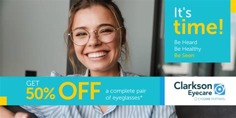 clarkson eyecare promotions